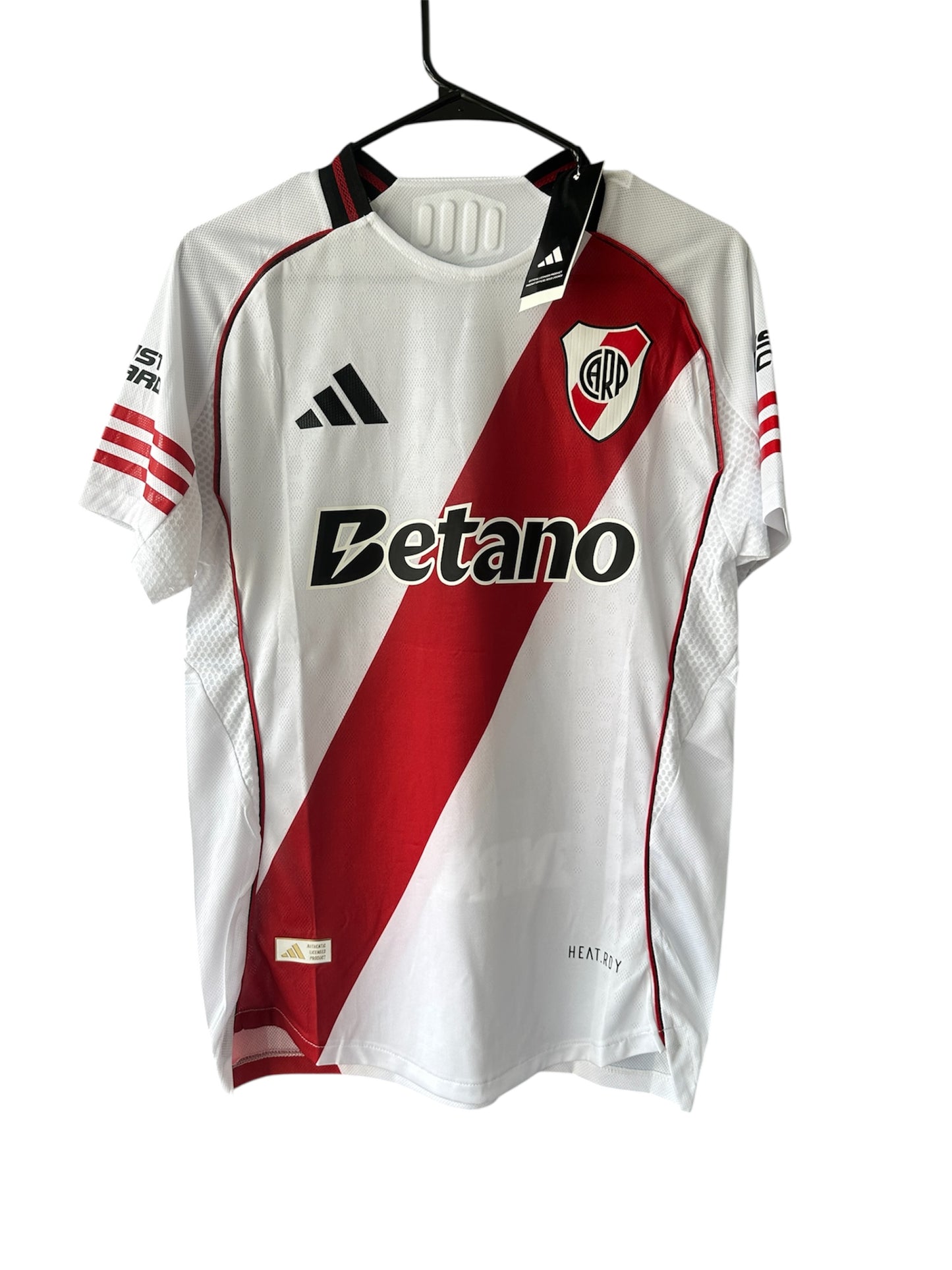 River Plate Quintero Jersey Home white #10 Player Version Men size