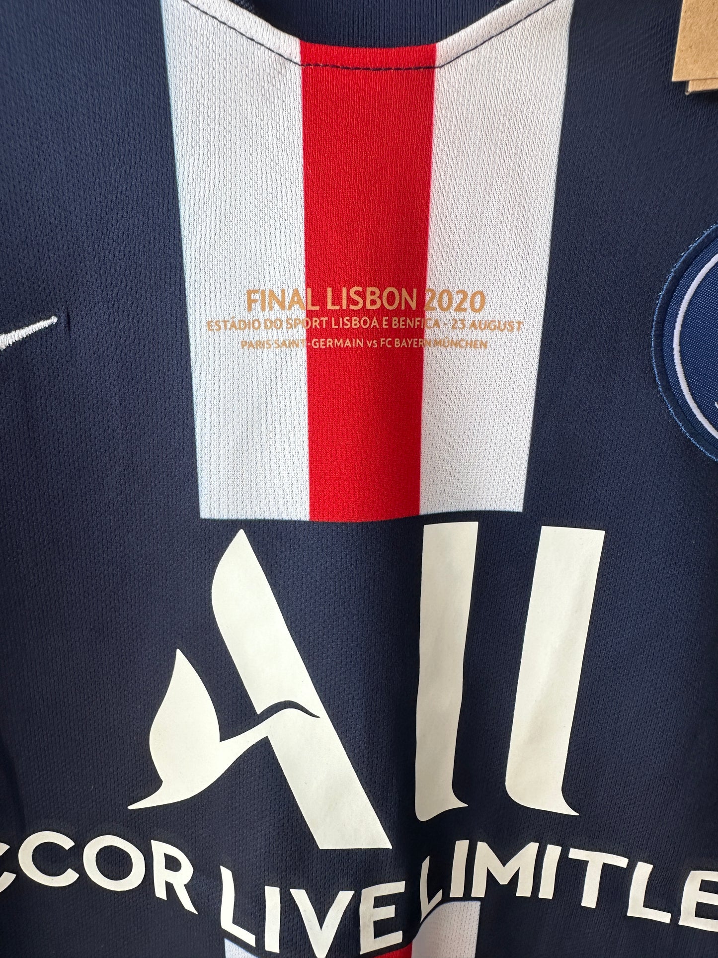 PSG Neymar Jersey Final 2020 Home