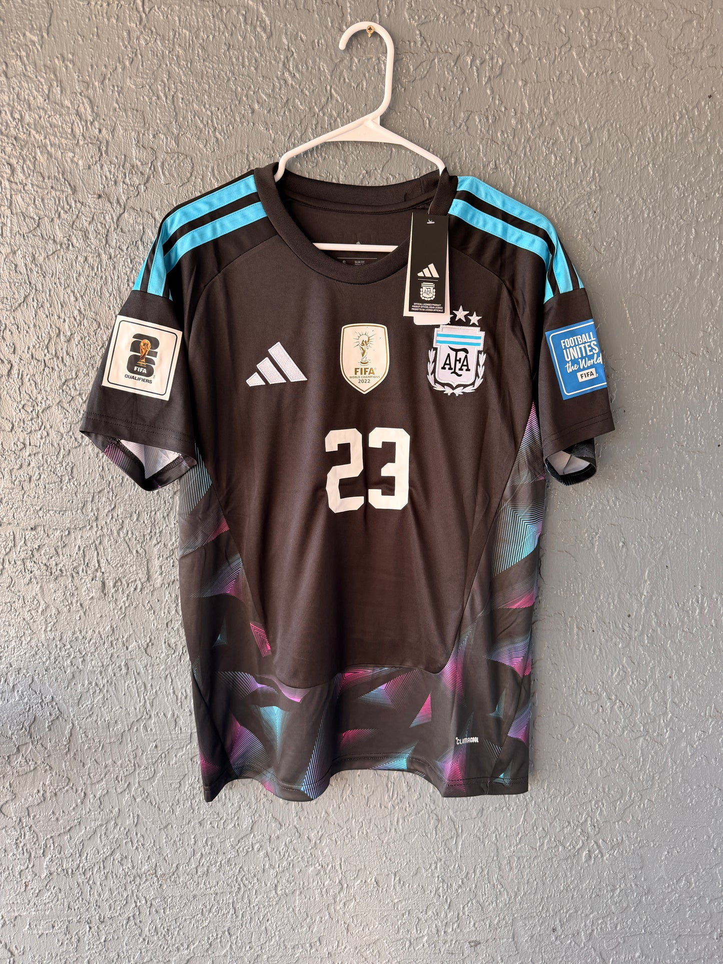 Argentina 2026 Dibu Martinez #23 Jersey Men