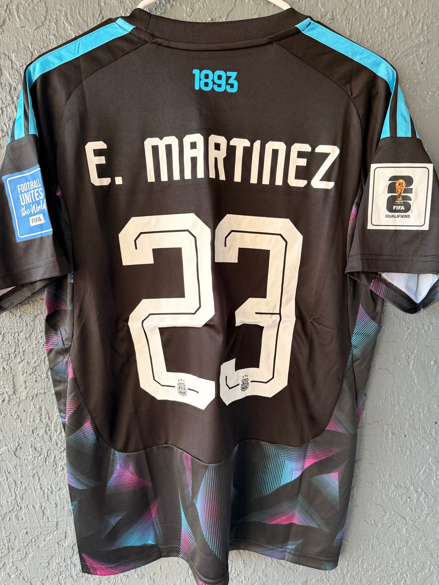 Argentina 2026 Dibu Martinez #23 Jersey Men