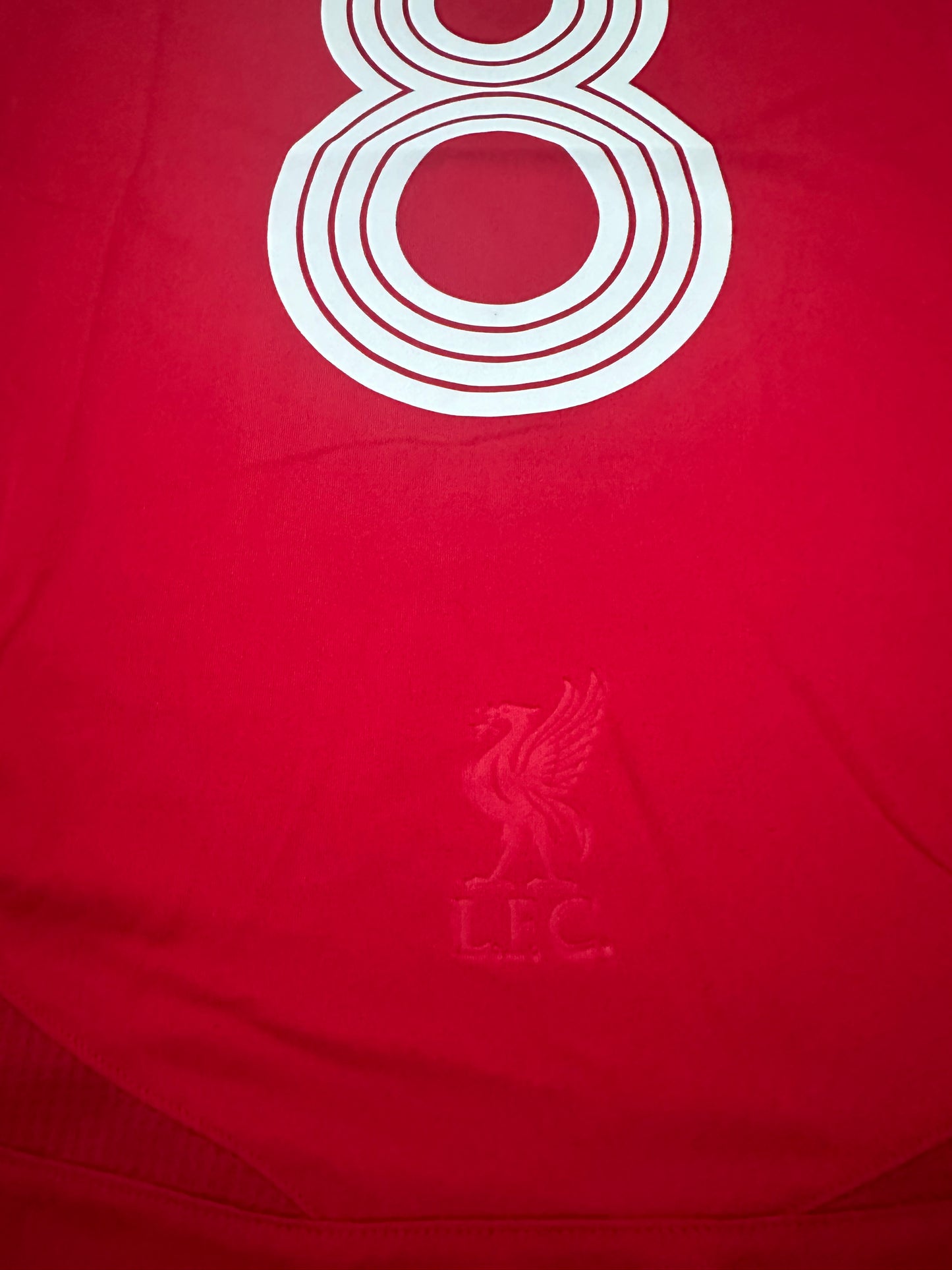 Liverpool Steven Gerrard #8 Retro Soccer Jersey UCL Final’s 2007 Red Men Size