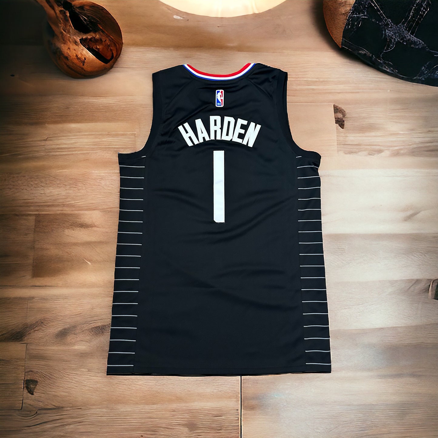 Basketball Jersey 23/24 Black Edition James Harden #1 Clippers Men’s Plus Size