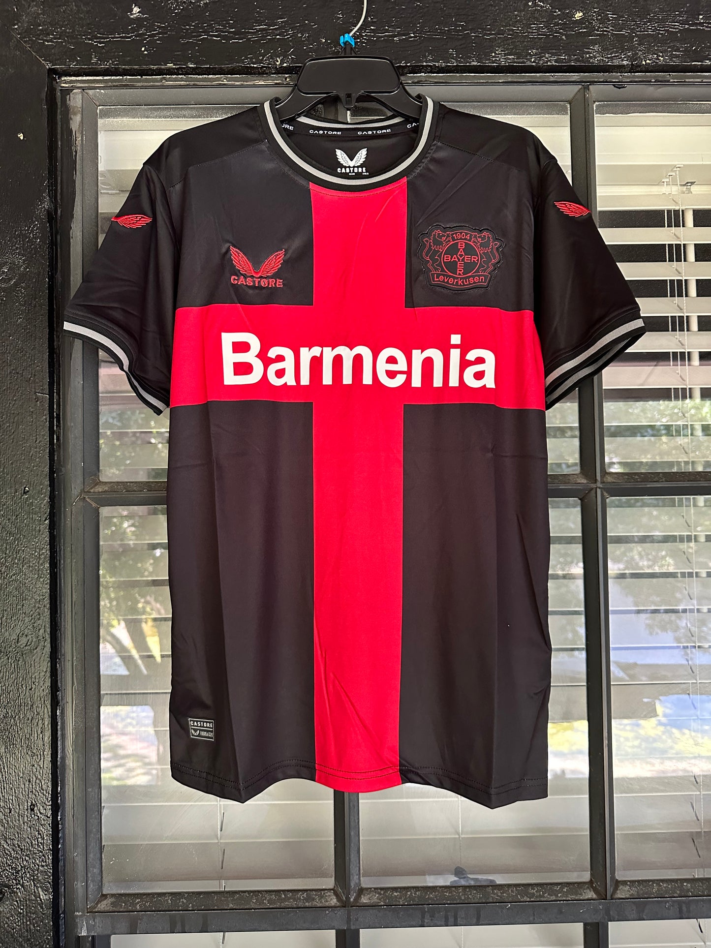 Bayern Leverkusen No Name Soccer Jersey 24/25 Home Black Men Size Football