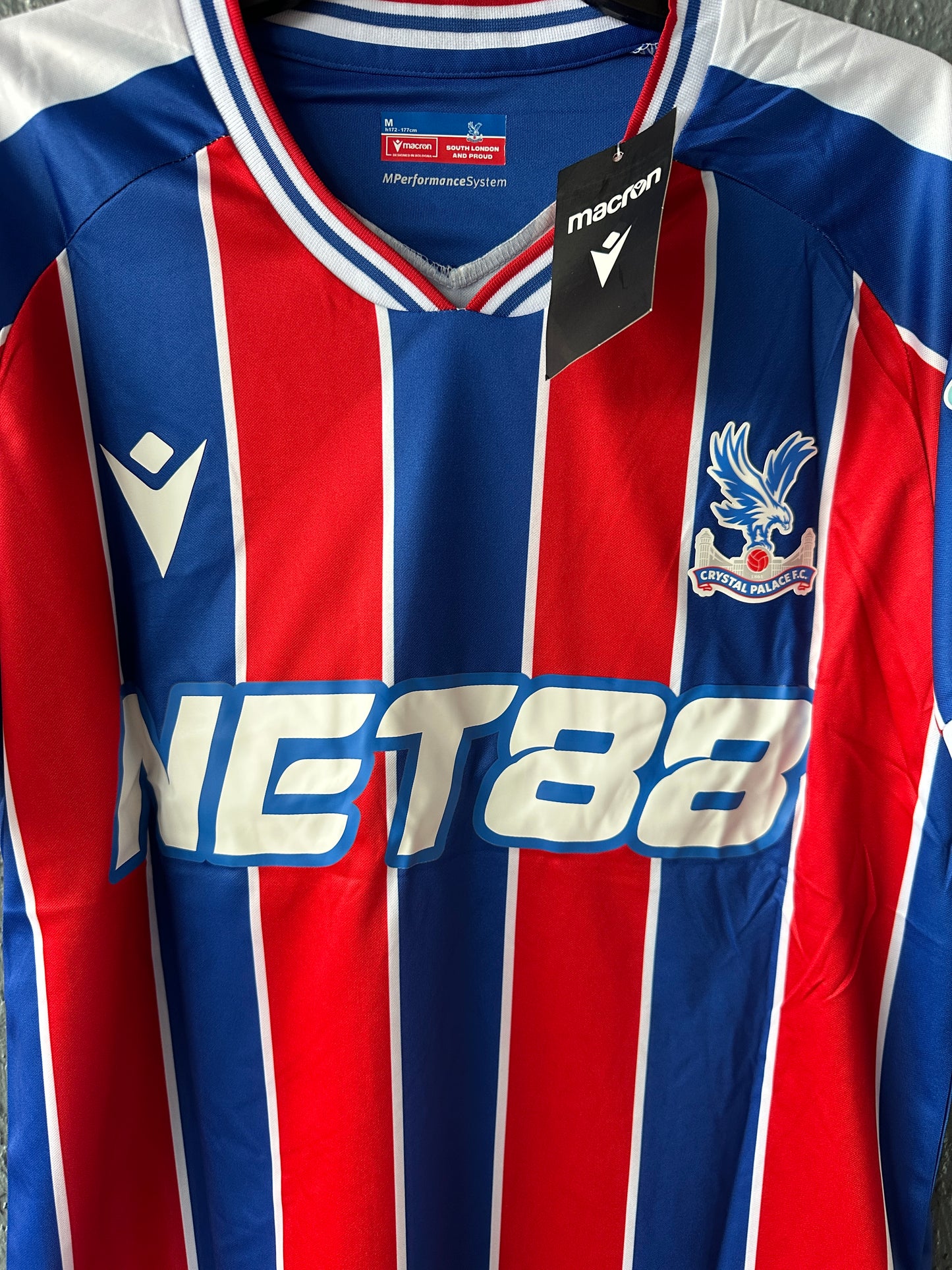 Crystal Palace 24/25 Away Black Soccer Jersey Eze #10 Player Version Premier