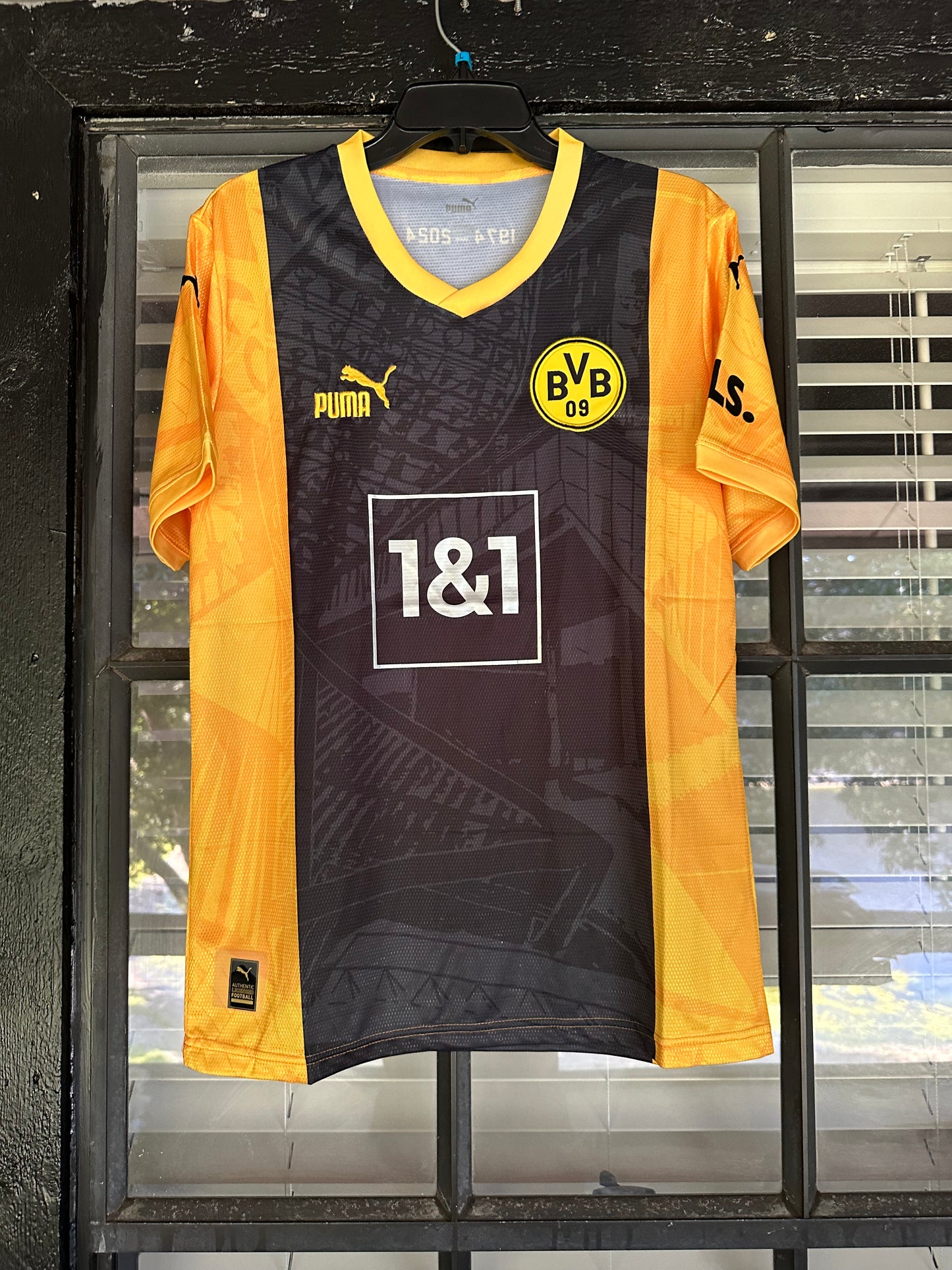 Borussia Dortmund No Name Soccer Jersey 24/25 Yellow Home Men shirt size