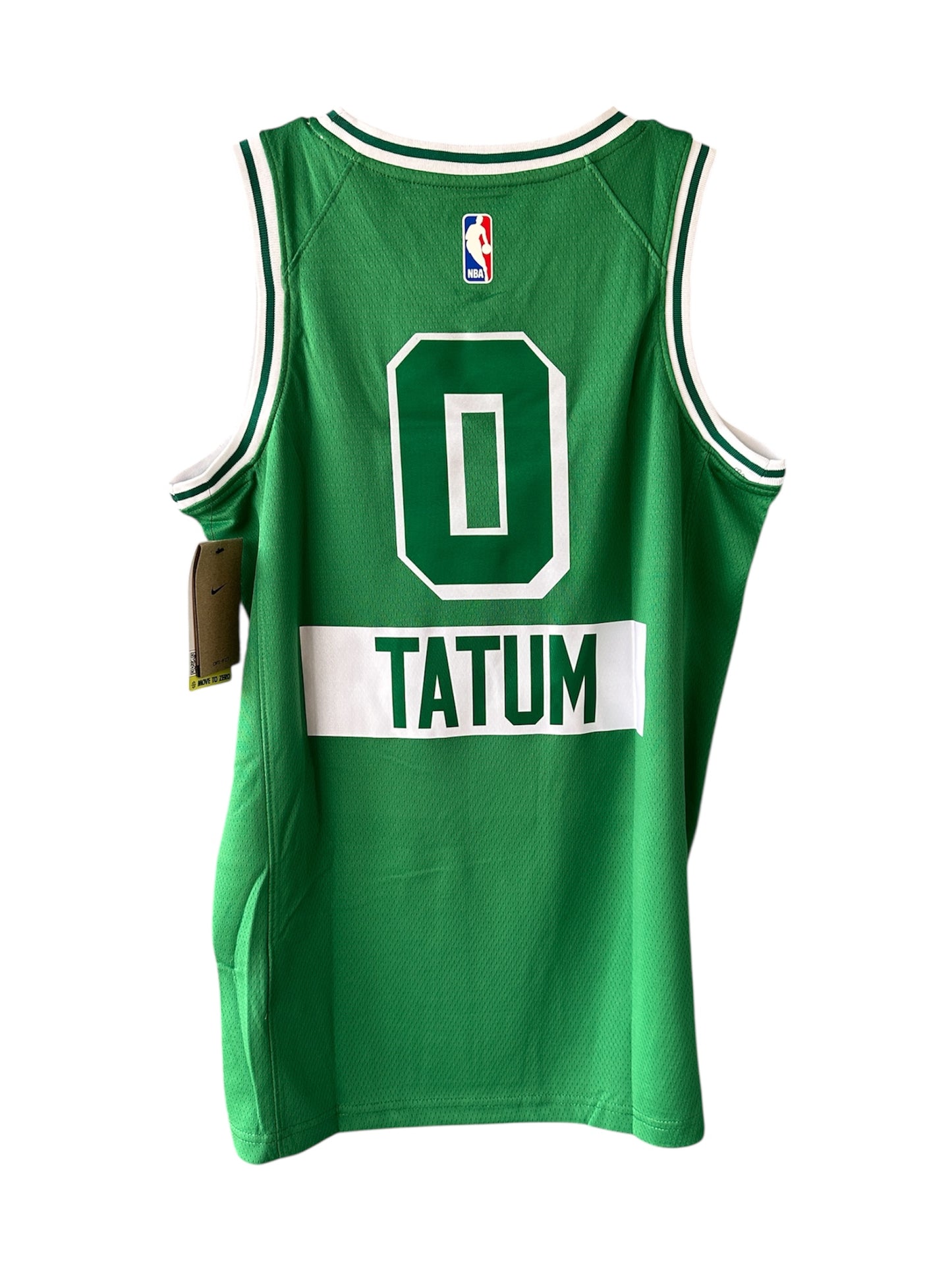 Boston Celtics Jayson Tatum Retro Basketball Jersey Green Men Size
