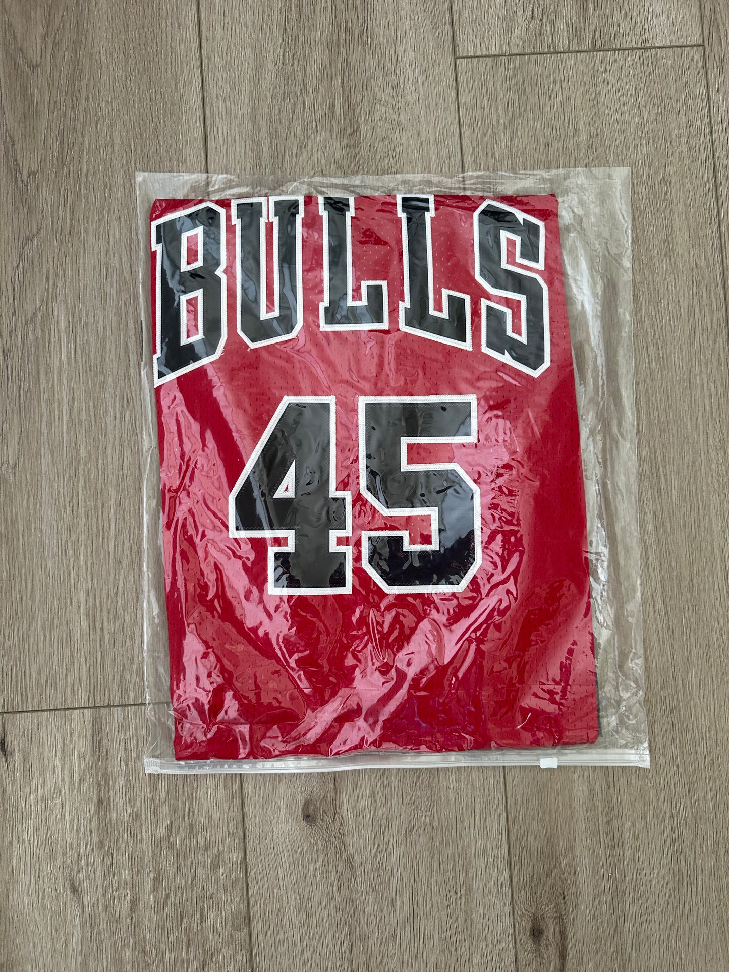 Chicago Bulls Michael Jordan #45 Basketball Jersey Red Men Size Sports