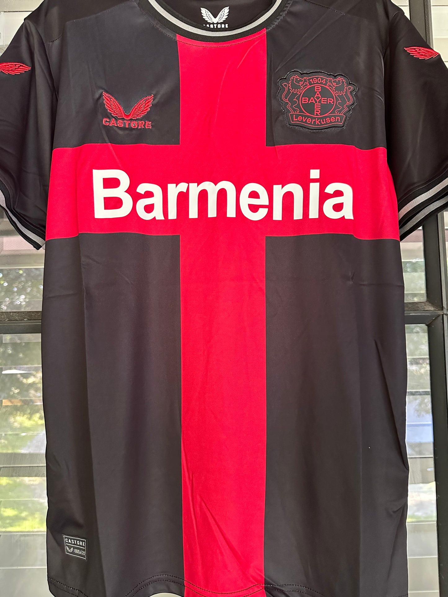 Bayern Leverkusen No Name Soccer Jersey 24/25 Home Black Men Size Football