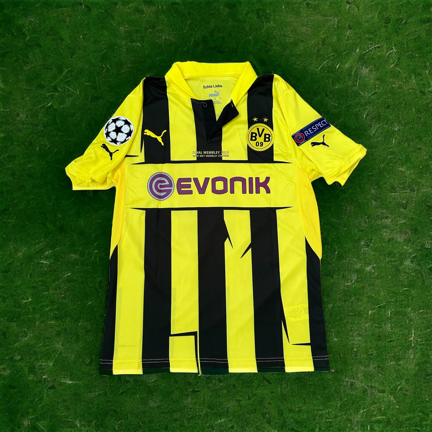 Borussia Dortmund 11/12 Final’s UCL Marco Reus #11 Yellow Soccer Jersey Men Size