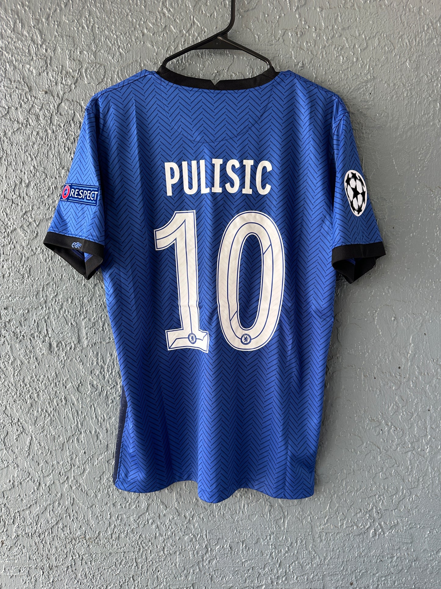 Chelsea Pulisic Soccer Jersey Final Champions 2021 Home Blue