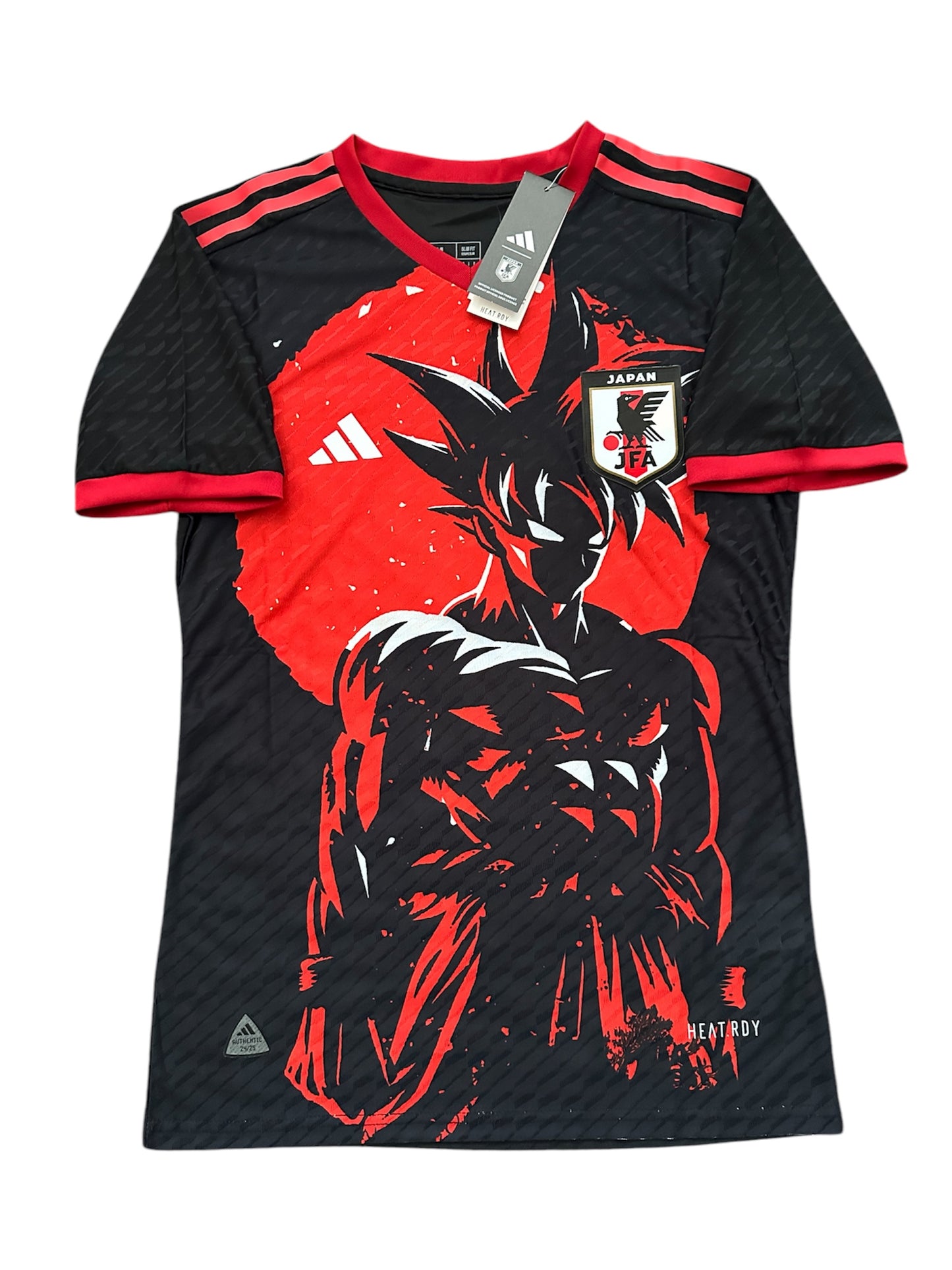 Japan Anime Soccer Jersey Special Edition Dragon Ball Z Goku Frieza Black
