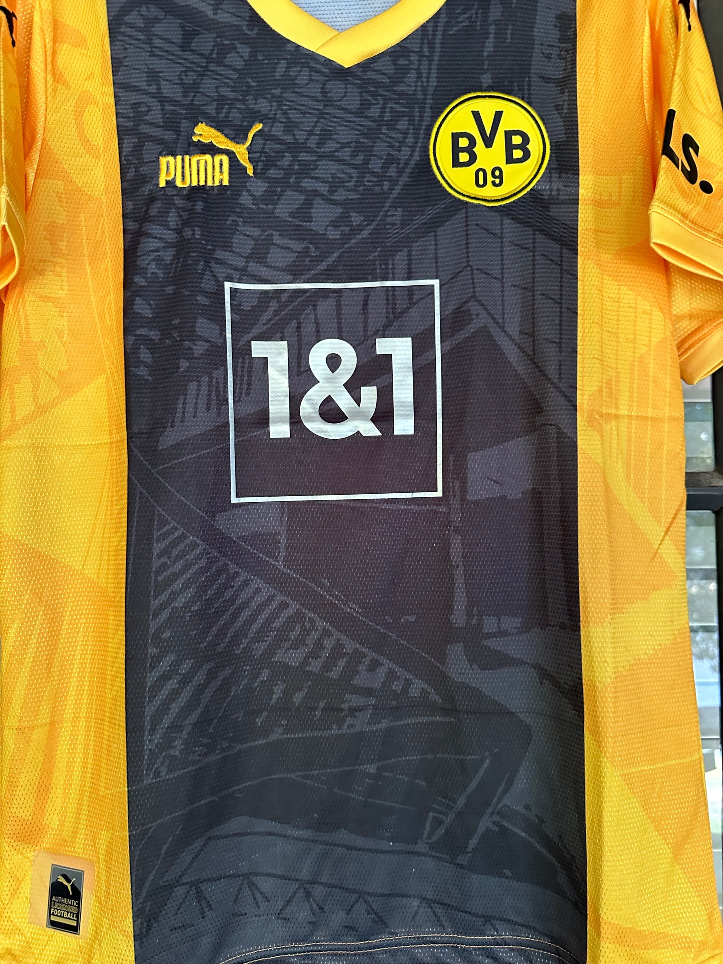 Borussia Dortmund No Name Soccer Jersey 24/25 Yellow Home Men shirt size