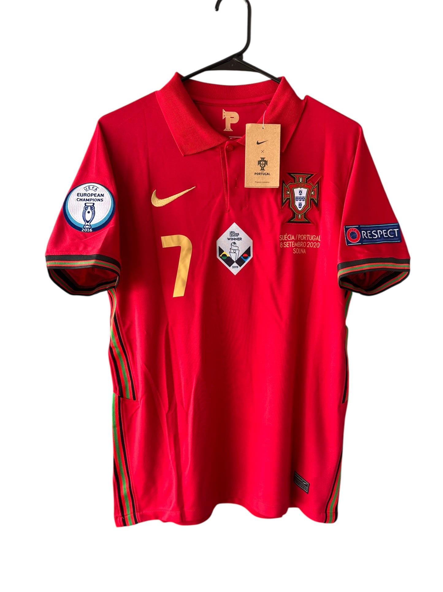 Portugal Cristiano Ronaldo #7 Home Jersey 2020 – Nations League Edition