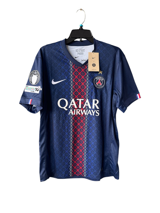 PSG KVARATSKHELIA #7 Home Blue 2025/26 Fifa Club World Cup 2025 Soccer Jersey Men