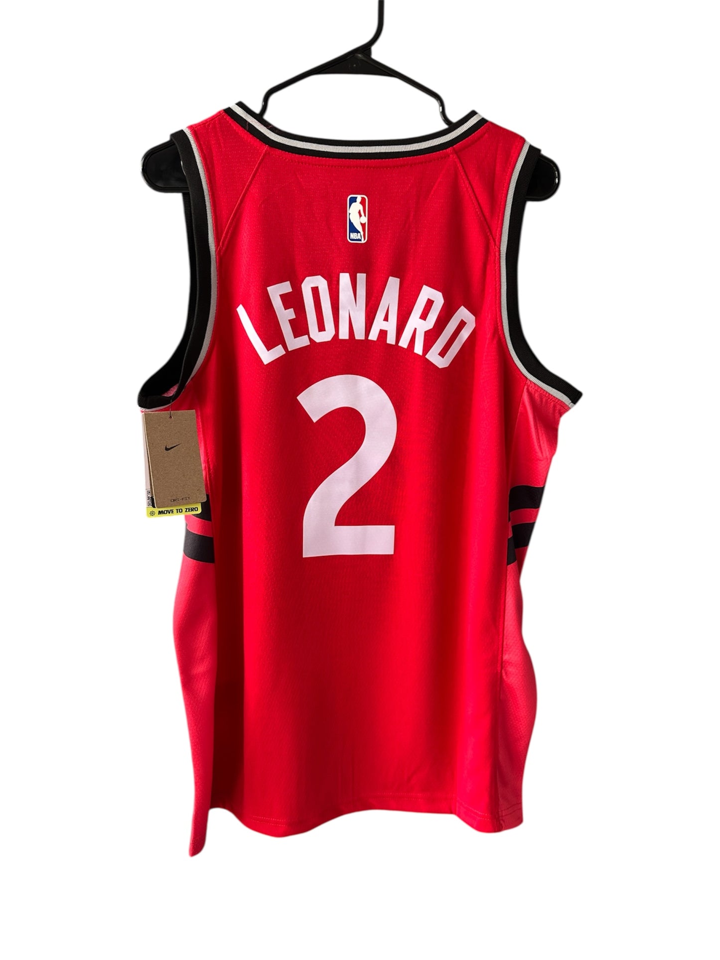 Toronto Raptors Leonard #2 Red Jersey – NBA Finals Champion – Iconic Basketball Kit