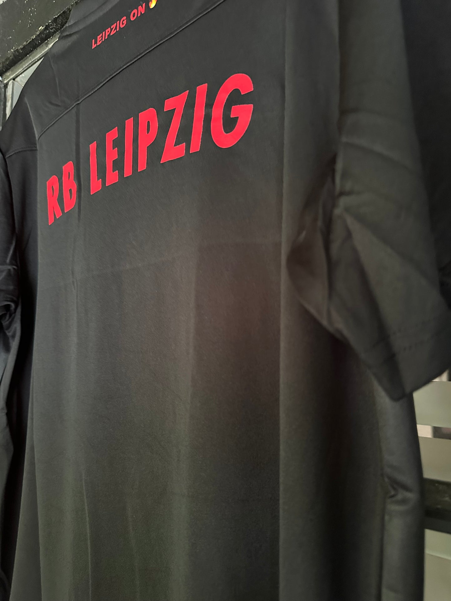 RB Leipzig No Name Special Black Soccer Jersey 24/25 Men Shirt Football Size