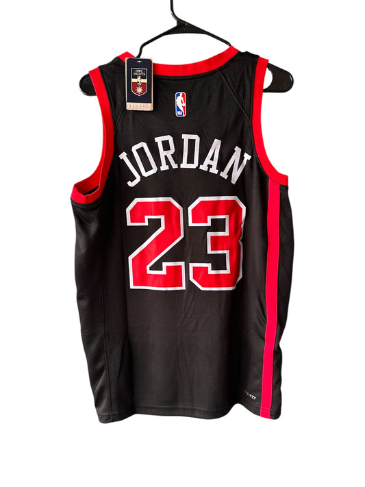 Chicago Bulls Michael Jordan #23 Basketball Jersey Black Men