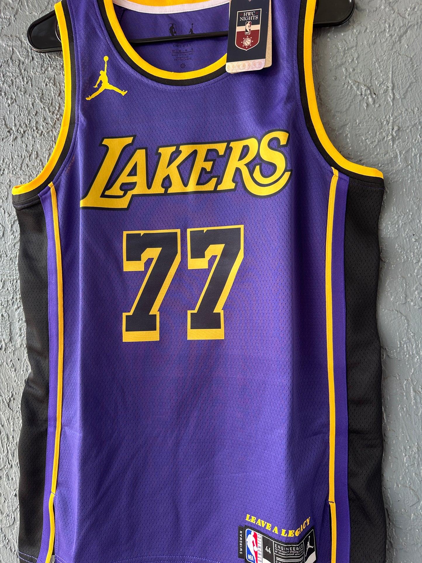 Lakers Luka Doncic #77 Purple Jersey 2025 Season Basketball NBA