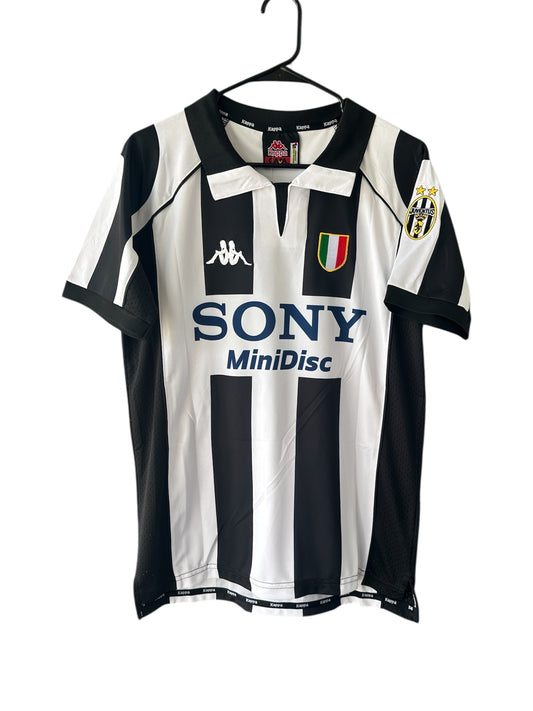 Zinedine Zidane Juventus 97/98 Home Retro Black Soccer Jersey #21 Men Football