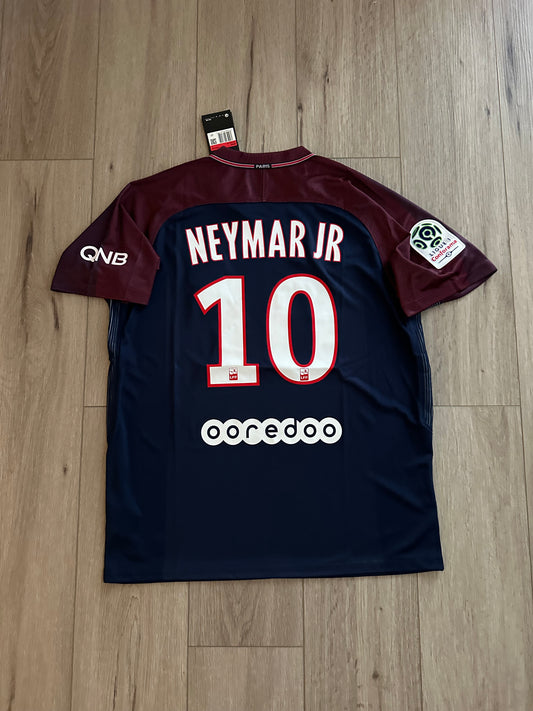 PSG 2017/18 Home Retro Soccer Jersey – Neymar Jr #10 – Blue – Men’s