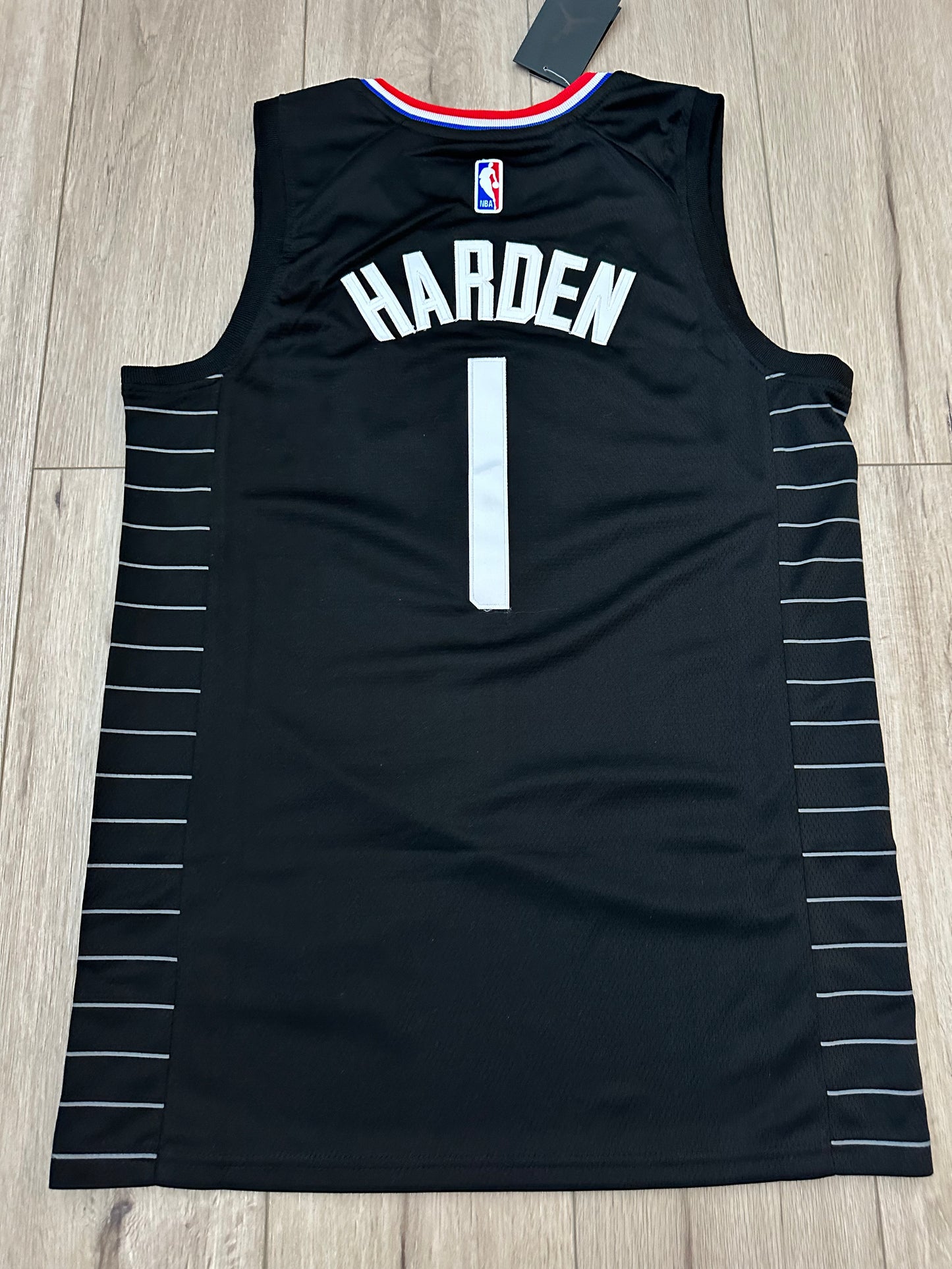 Basketball Jersey 23/24 Black Edition James Harden #1 Clippers Men’s Plus Size