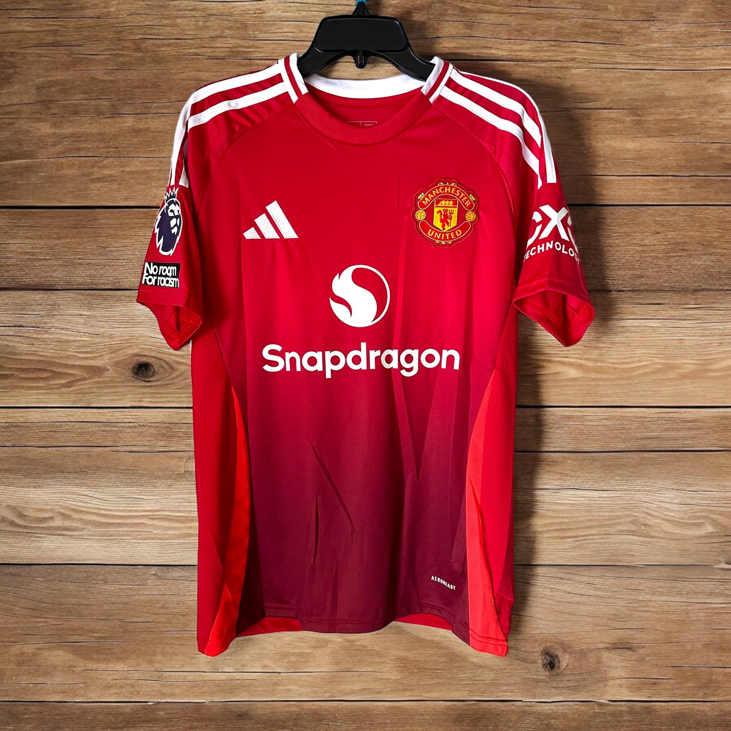 Manchester United Marcus Rashford #10 Home Red 2024/25 Soccer Jersey Men Size