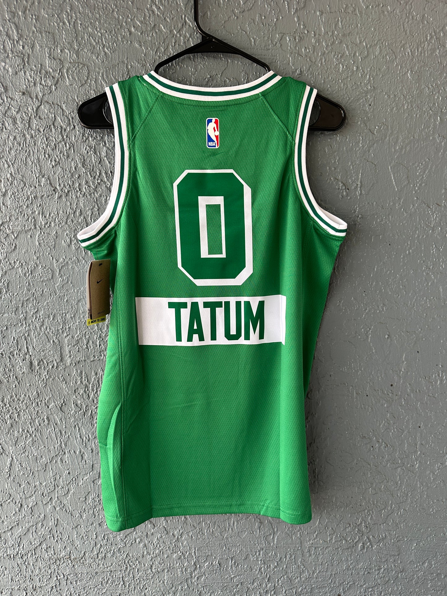 Boston Celtics Jayson Tatum Retro Basketball Jersey Green Men Size
