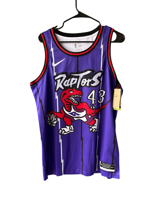 Raptors Purple Siakam #43 Basketball Jersey