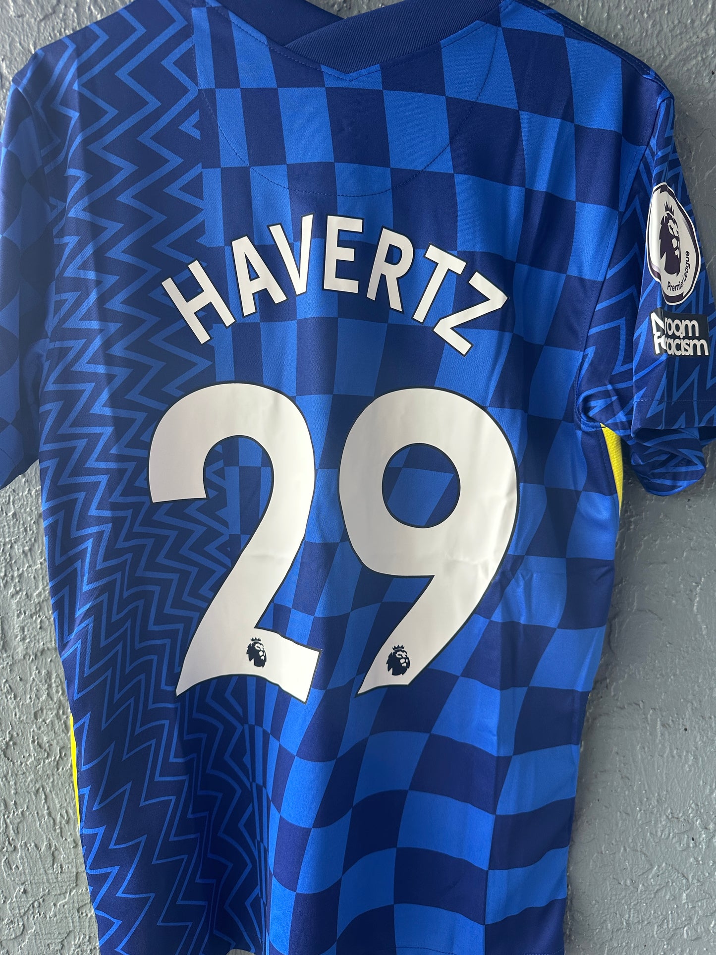 Chelsea Havertz Soccer Jersey Final 2021/22 Home Blue
