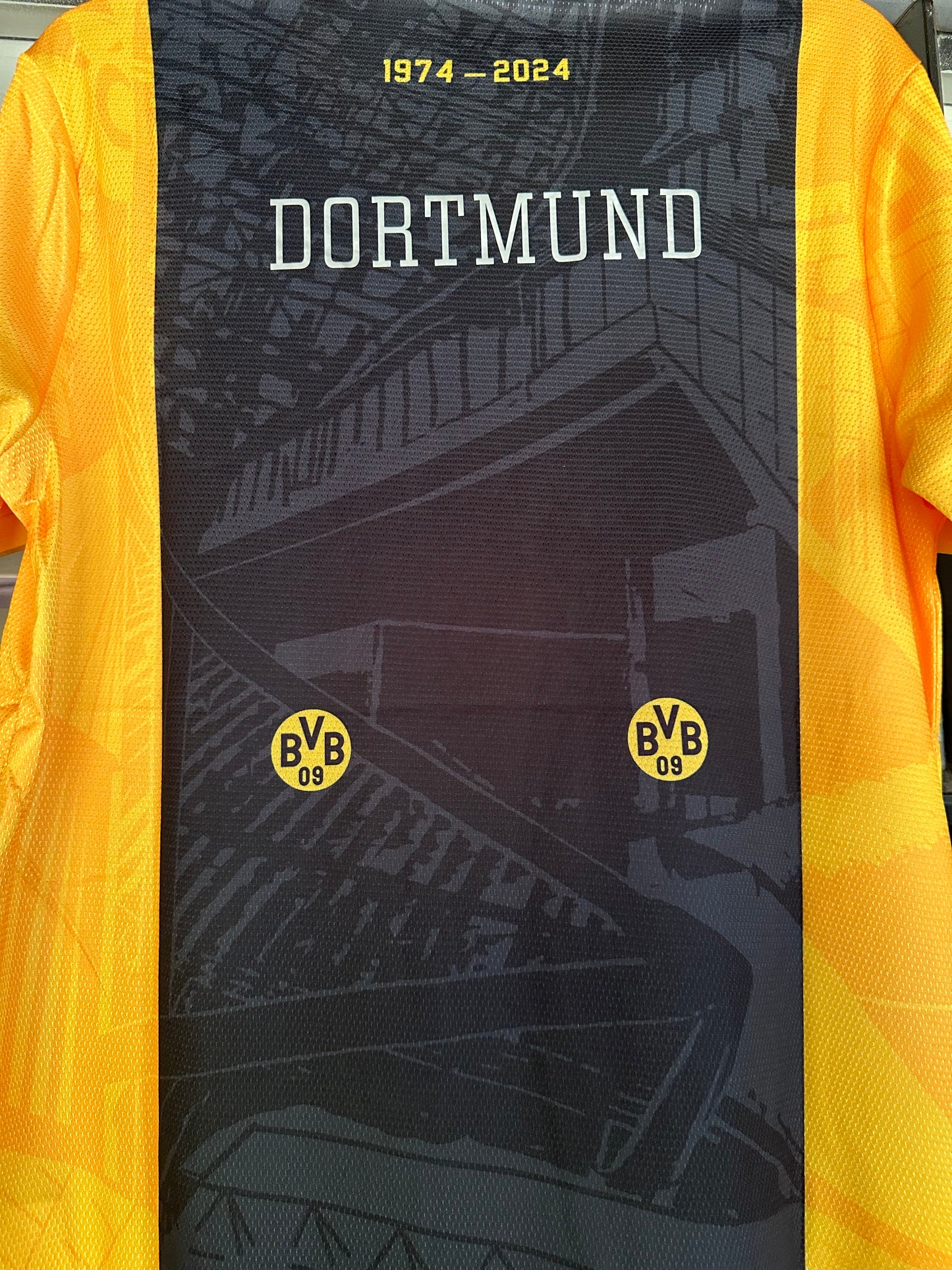 Borussia Dortmund No Name Soccer Jersey 24/25 Yellow Home Men shirt size