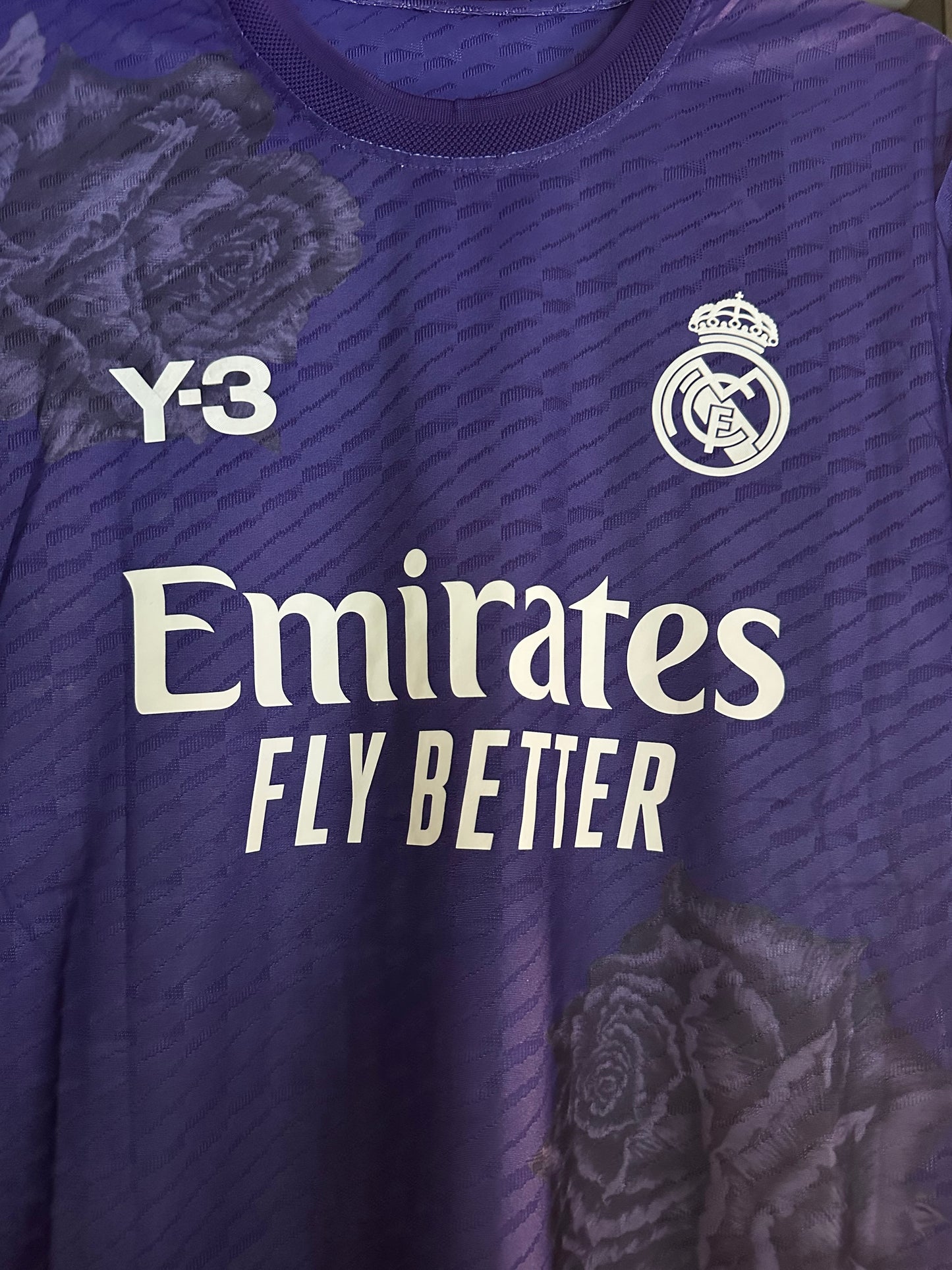 Real Madrid Vini Jr #7 Soccer Jersey 23/24 Purple Men Shirt Size Football Player