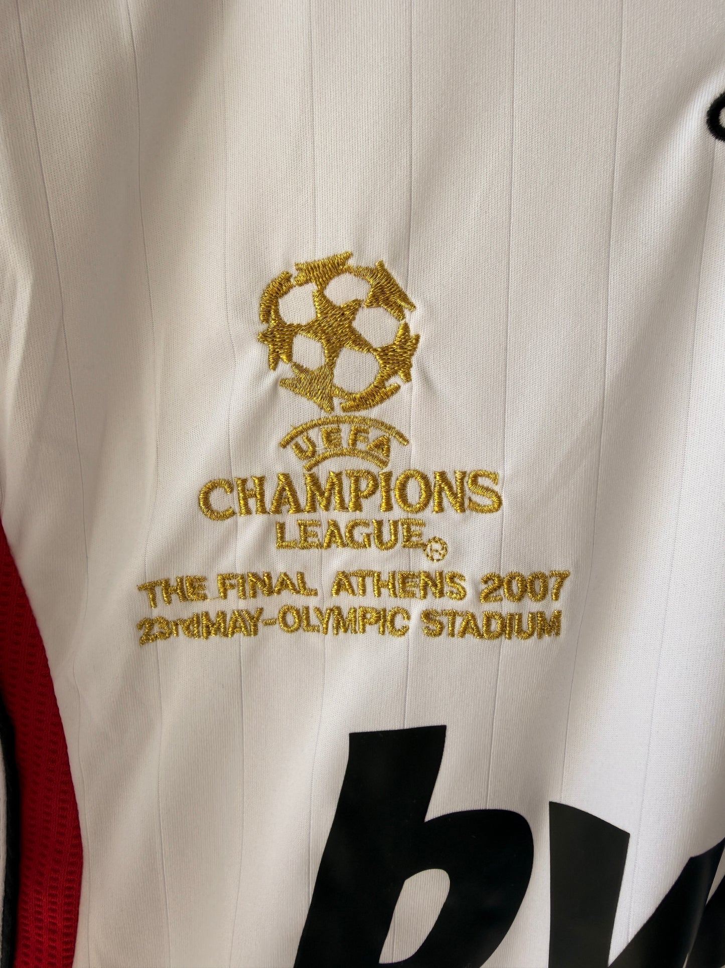 Milan Retro Jersey 2007 Champions League Final White – Kaka #22 – Men’s
