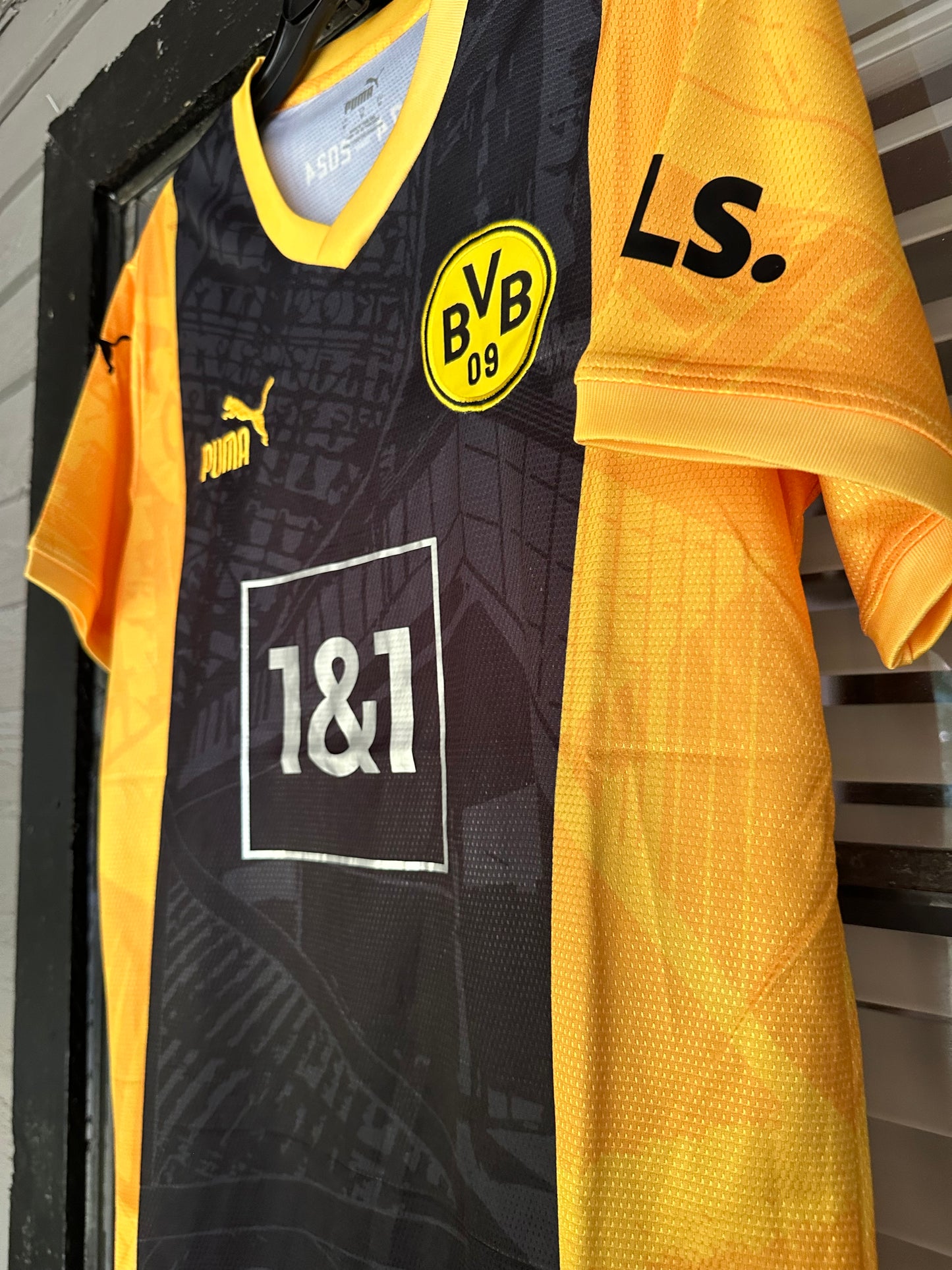 Borussia Dortmund No Name Soccer Jersey 24/25 Yellow Home Men shirt size