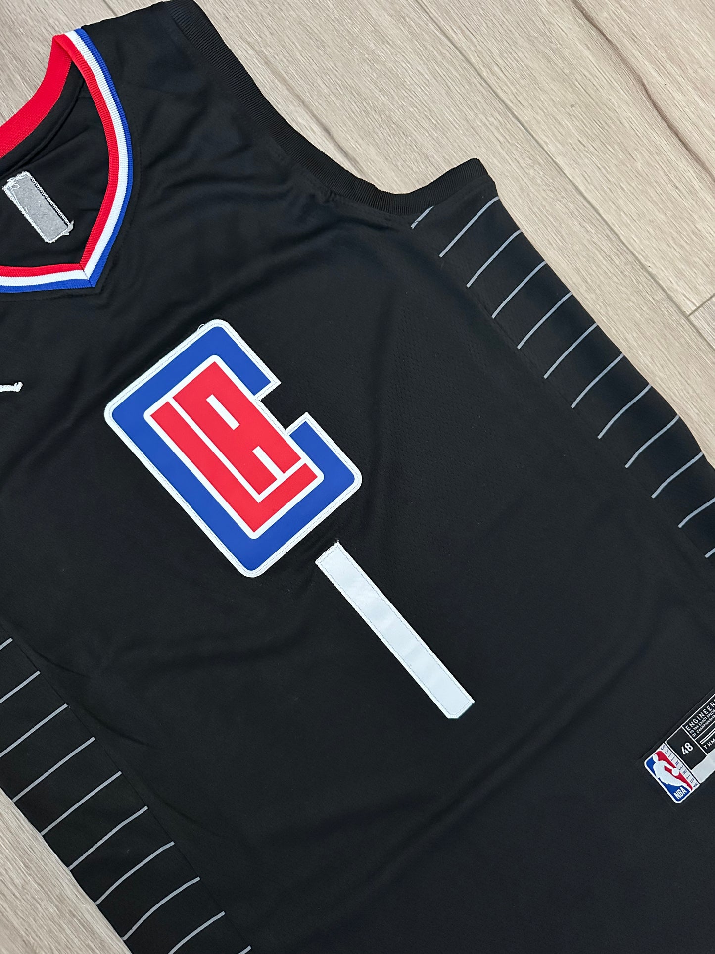 Basketball Jersey 23/24 Black Edition James Harden #1 Clippers Men’s Plus Size