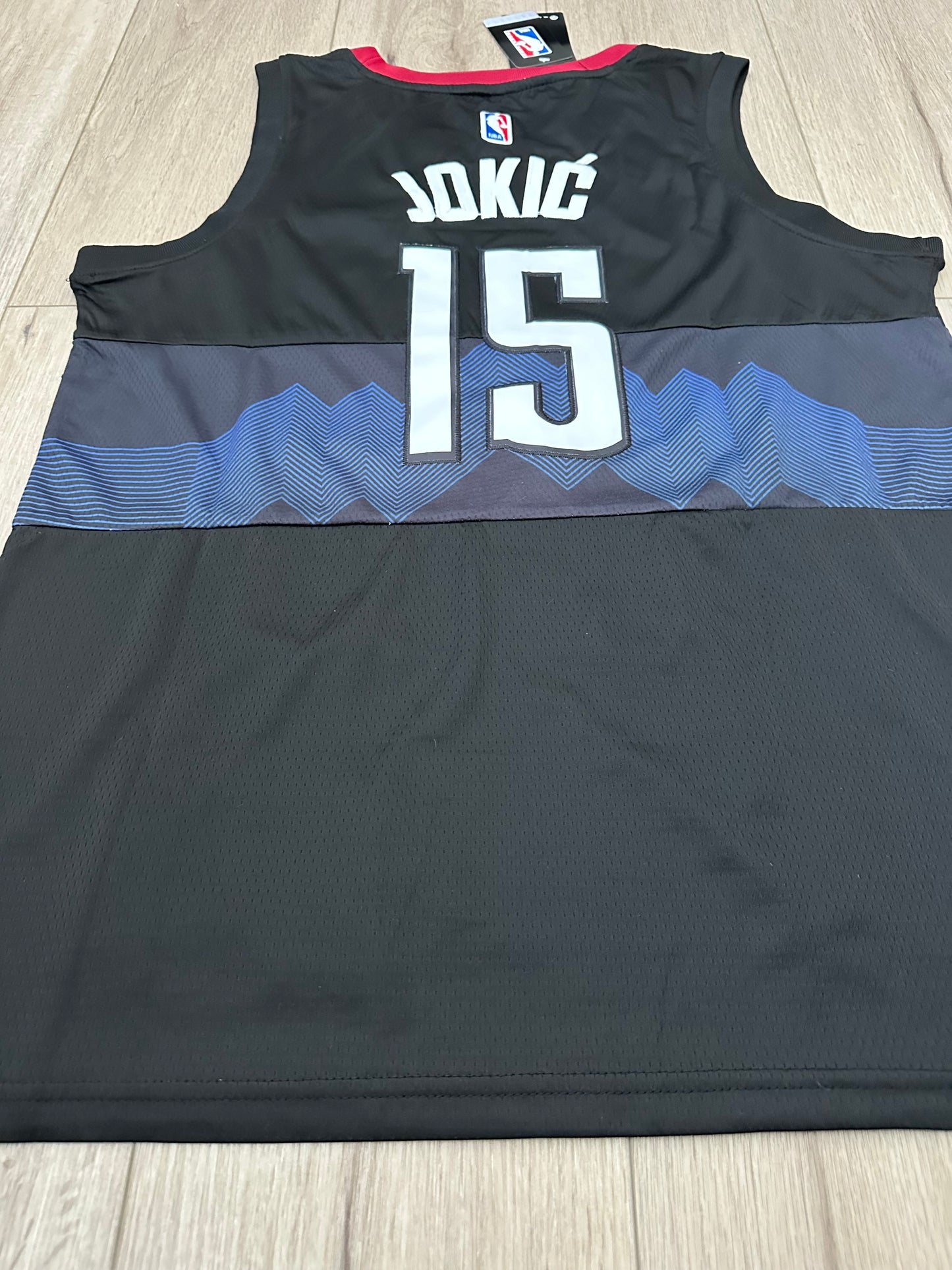 Basketball Jersey Nikola Jokic #15 City Edition Black 2024 Men Size Denver