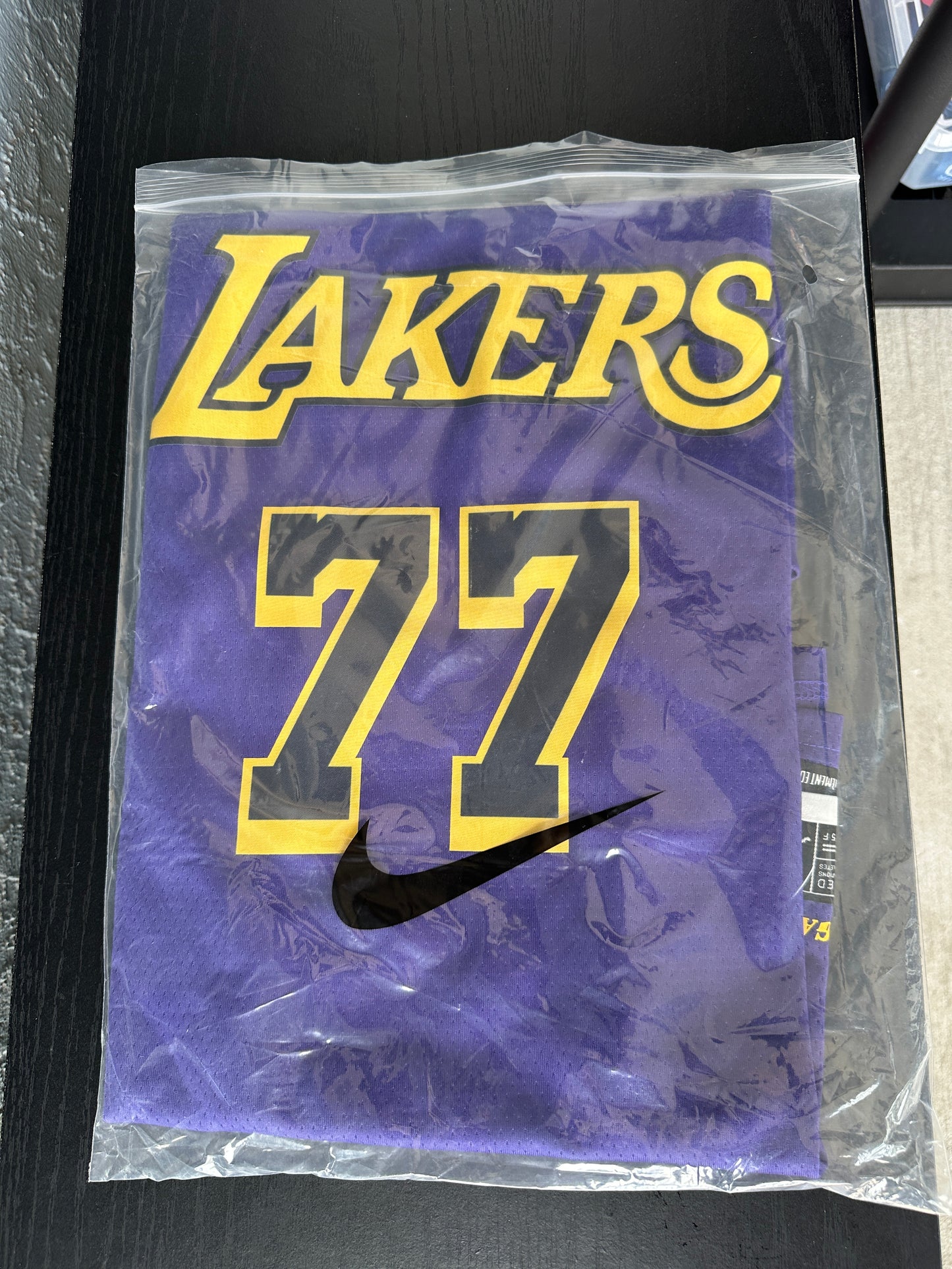 Lakers Luka Doncic #77 Purple Jersey 2025 Season Basketball NBA