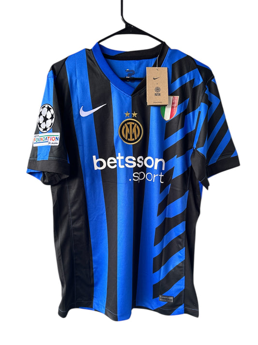 Lautaro Martinez Soccer Jersey Inter Milan Home Blue 2024/25  #10 Shirt men