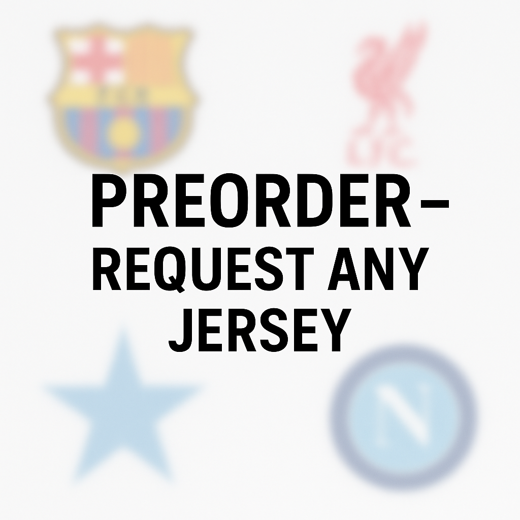 2 - “PREORDER – Custom or Out-of-Stock Jersey (Any Player or Team)”