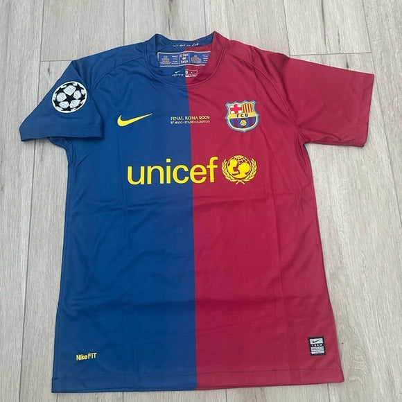 Barcelona Soccer Jersey Retro Samuel Eto’o #9 2009 Final’s Size Men Regular