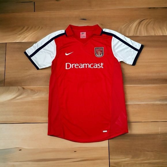 Soccer Jersey Henry 14 Red Home Arsenal Fan Men true Size Retro 2000/01 Men Size