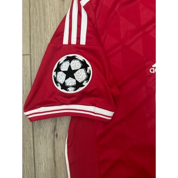 Bayern Munich Thomas Muller Red #25 Soccer Jersey Final 2013 UCL Men Regular